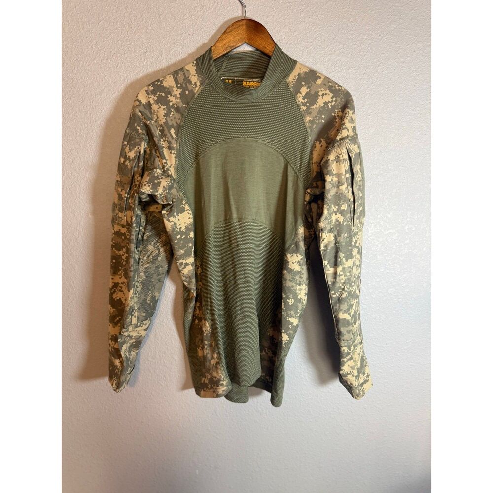 Massif U.S. Army Combat Shirt Medium ACU UCP Camo Flame Resistant Made USA